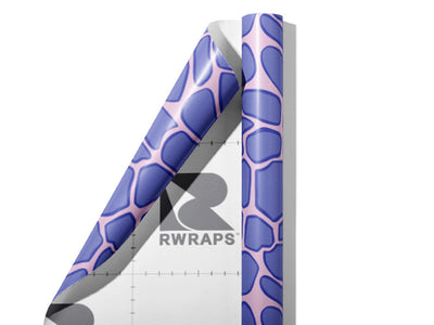 Purple  Cobblestone Wrap Film Sheets~Rwraps Series 914 Purple  Cobblestone Scrolled Sheet~4