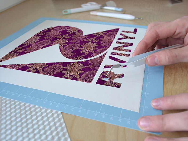 purple cornucopia horror Easy Weed Craft Vinyl