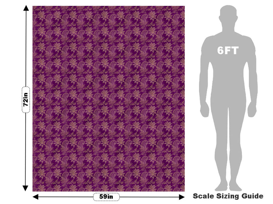 Purple Cornucopia Witch Vehicle Wrap Scale~Rwraps Series 914 Purple Cornucopia Witch Measurements~1