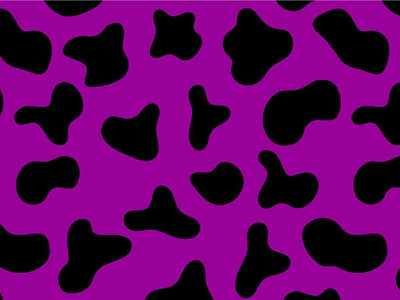 Purple Cow Vinyl Wrap Pattern~Rwraps Series 914 Digitally Printed Vinyl Wrap~0