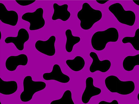 Purple Cow Vinyl Wrap Pattern~Rwraps Series 914 Digitally Printed Vinyl Wrap~0