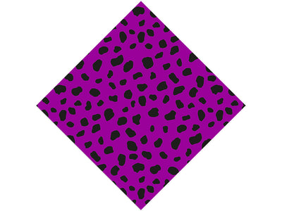 Purple Dalmation Vinyl Wrap Pattern