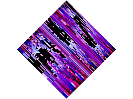 Purple Distortion Technology Vinyl Wrap Pattern~Rwraps Series 914 Digitally Printed Vinyl Wrap~0