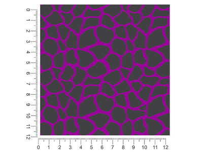 purple giraffe animal print 1ft x 1ft Craft Sheets