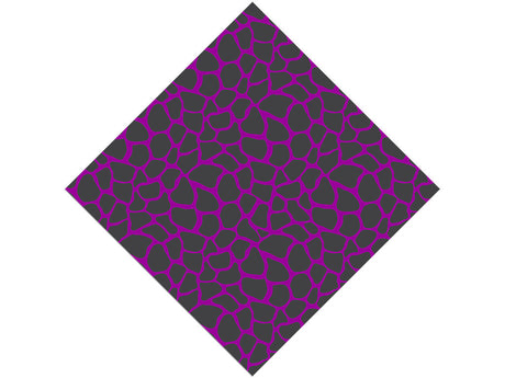 Purple Giraffe Vinyl Wrap Pattern
