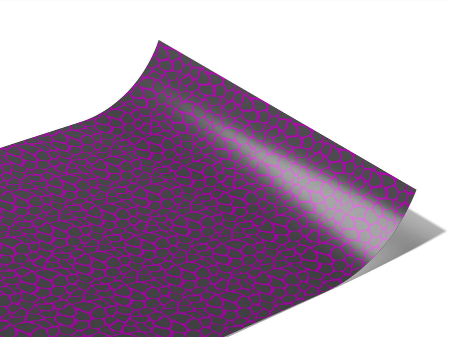 Purple Giraffe Vinyl Wraps~Rwraps Series 914 Digitally Printed Vinyl Wrap~1