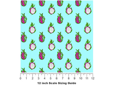 Purple Haze Fruit Vinyl Film Pattern Size 12 inch Scale~Rwraps Purple Haze Fruit Sizing Chart~2