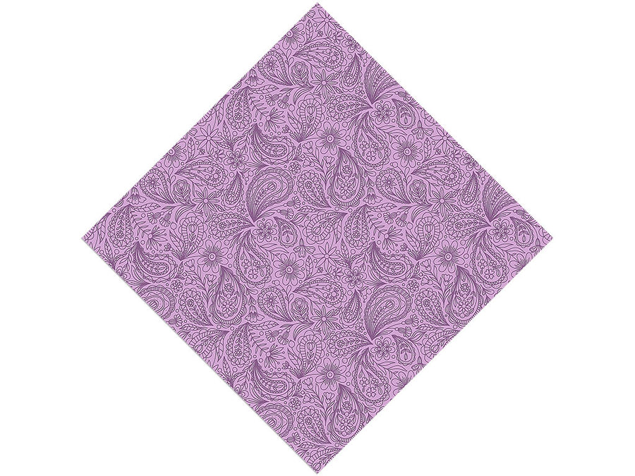Purple Haze Paisley Vinyl Wrap Pattern