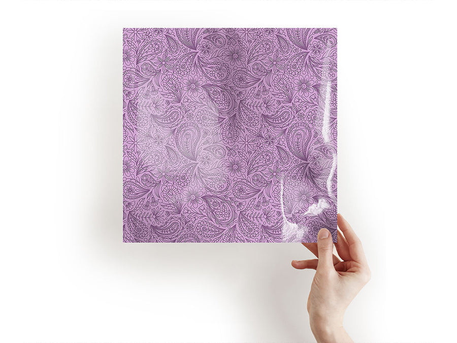 purple haze paisley Craft Sheets