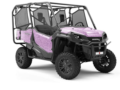Purple Haze Paisley Utility Vehicle Vinyl Wrap