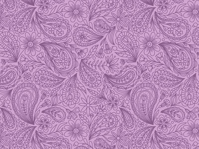 Purple Haze Paisley Vinyl Wrap Pattern~Rwraps Series 914 Digitally Printed Vinyl Wrap~0