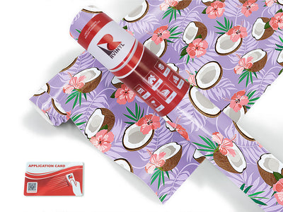 purple hibiscus fruit Craft Vinyl Roll