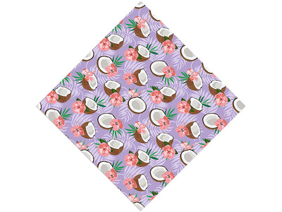 Purple Hibiscus Fruit Vinyl Wrap Pattern