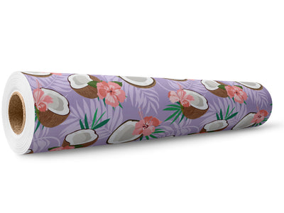 Purple Hibiscus Fruit Wrap Film Wholesale Roll~Rwraps Series 914 Digitally Printed Vinyl Roll~5