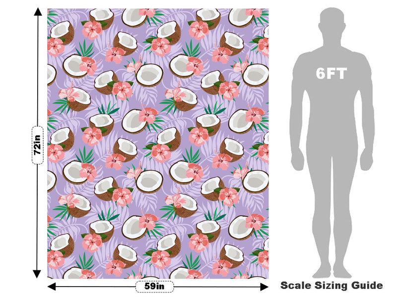 Purple Hibiscus Fruit Vehicle Wrap Scale~Rwraps Series 914 Purple Hibiscus Fruit Measurements~1