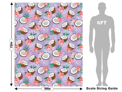 Purple Hibiscus Fruit Vehicle Wrap Scale~Rwraps Series 914 Purple Hibiscus Fruit Measurements~1