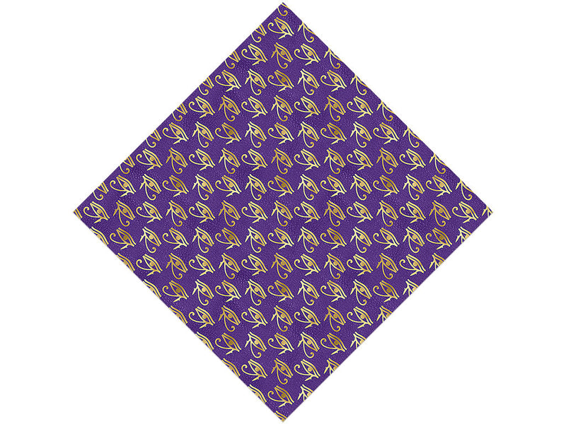 Purple Horace Egyptian Vinyl Wrap Pattern