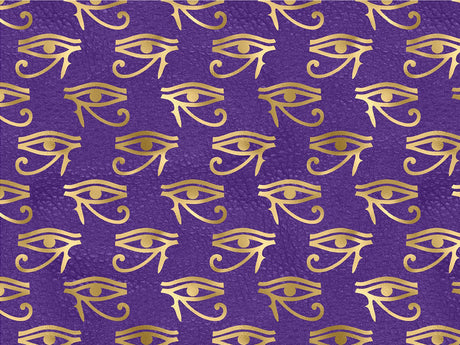 Purple Horace Egyptian Vinyl Wrap Pattern~Rwraps Series 914 Digitally Printed Vinyl Wrap~0
