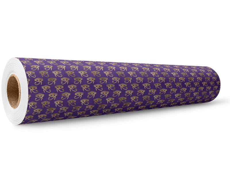 Purple Horace Egyptian Wrap Film Wholesale Roll~Rwraps Series 914 Digitally Printed Vinyl Roll~5