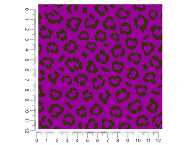 purple leopard animal print 1ft x 1ft Craft Sheets