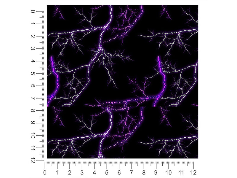 purple lightning lightning 1ft x 1ft Craft Sheets