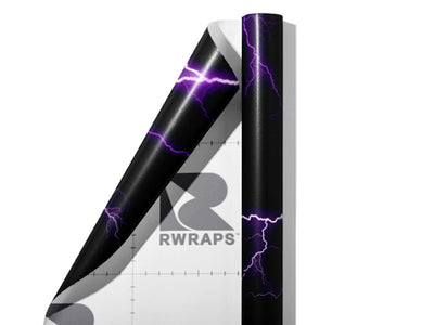 Purple Lightning Wrap Film Sheets~Rwraps Series 914 Purple Lightning Scrolled Sheet~5