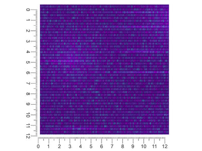 Purple Matrix Technology Vehicle Wrap Scale~Rwraps Series 914 Purple Matrix Technology Measurements~2