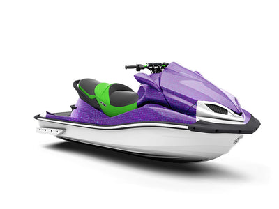 Purple Matrix Technology Jet Ski Vinyl Customized Wrap