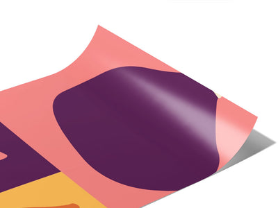 Purple Menu Food Vinyl Wraps~Rwraps Series 914 Digitally Printed Vinyl Wrap~0