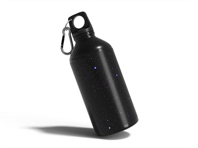 purple night science fiction Water Bottle DIY Stickers