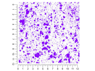 purple overload paint splatter 1ft x 1ft Craft Sheets