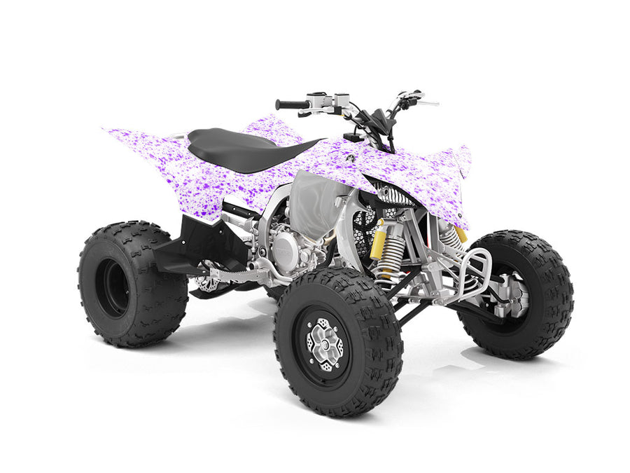 Purple Overload Paint Splatter ATV Wrapping Vinyl