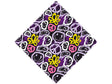 Purple Peace Graffiti Vinyl Wrap Pattern