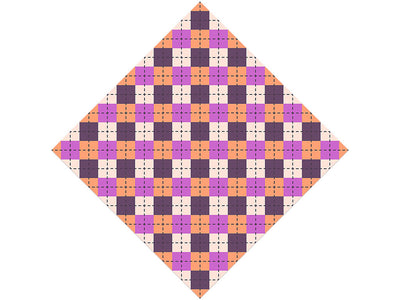 Purple Penchant Argyle Vinyl Wrap Pattern