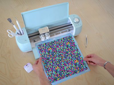 purple shower camouflage Cricut Compatible Vinyl