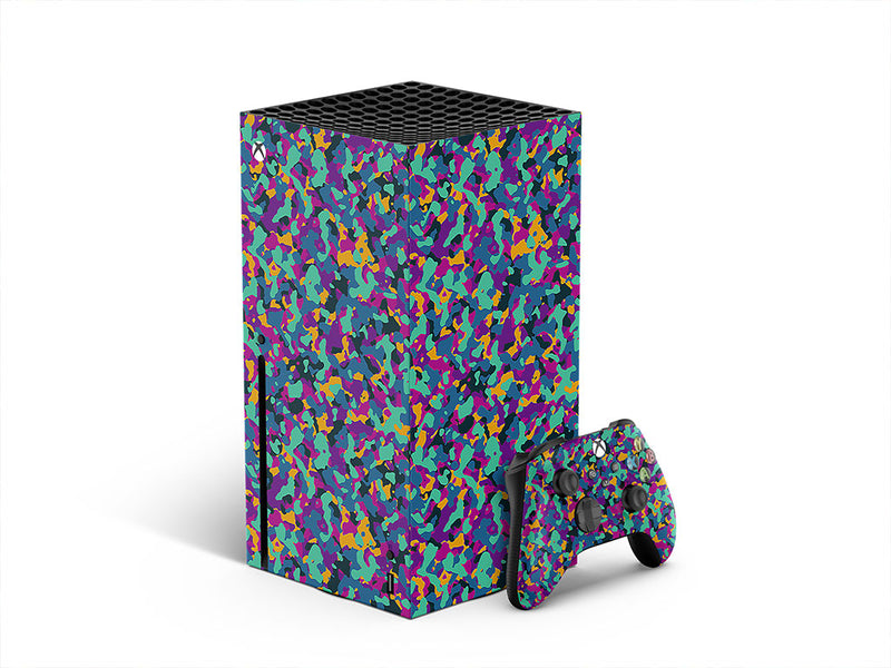 purple shower camouflage XBOX DIY Decal