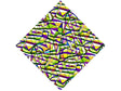 Purple Slashes Stained Glass Vinyl Wrap Pattern