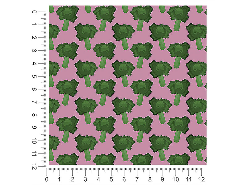 purple sprouting vegetable 1ft x 1ft Craft Sheets