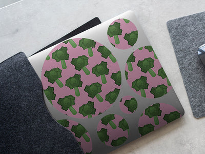 purple sprouting vegetable DIY Laptop Stickers