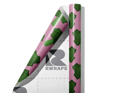 Purple Sprouting Vegetable Wrap Film Sheets~Rwraps Series 914 Purple Sprouting Vegetable Scrolled Sheet~3