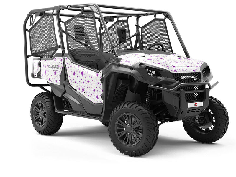 Purple Starlight Astrology Utility Vehicle Vinyl Wrap