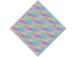 Purple Streaks Wooden Parquet Vinyl Wrap Pattern