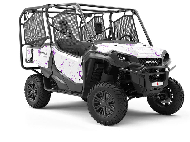 Purple Suns Astrology Utility Vehicle Vinyl Wrap