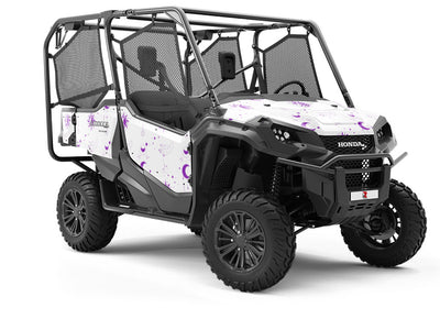 Purple Suns Astrology Utility Vehicle Vinyl Wrap