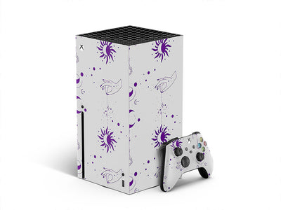 purple suns astrology XBOX DIY Decal
