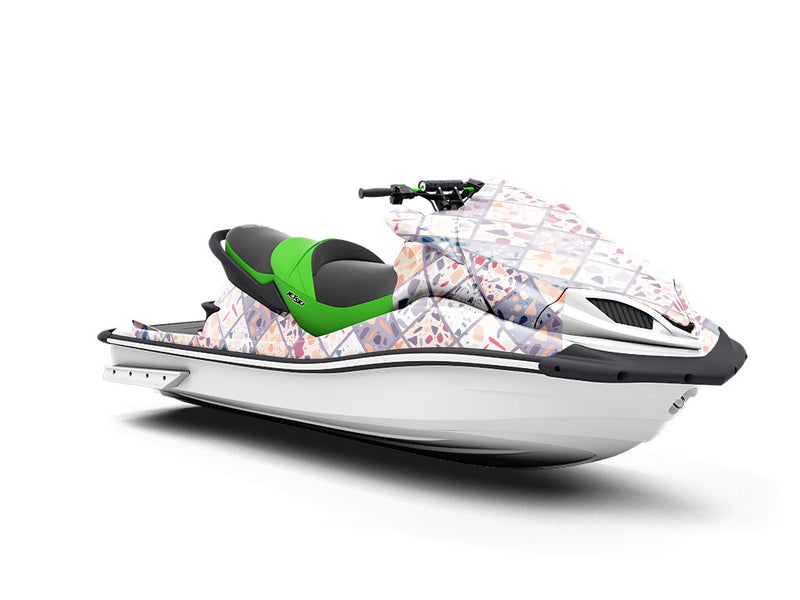 Purple Tile Jet Ski Vinyl Customized Wrap
