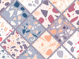 Purple Tile Vinyl Wrap Pattern~Rwraps Series 914 Digitally Printed Vinyl Wrap~0