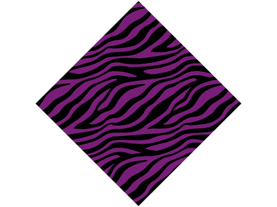 Purple Zebra Vinyl Wrap Pattern