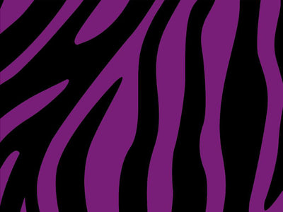 Purple Zebra Vinyl Wrap Pattern~Rwraps Series 914 Digitally Printed Vinyl Wrap~0