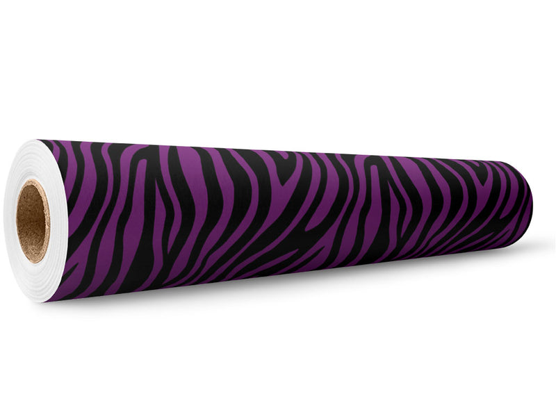 Purple Zebra Wrap Film Wholesale Roll~Rwraps Series 914 Digitally Printed Vinyl Roll~6